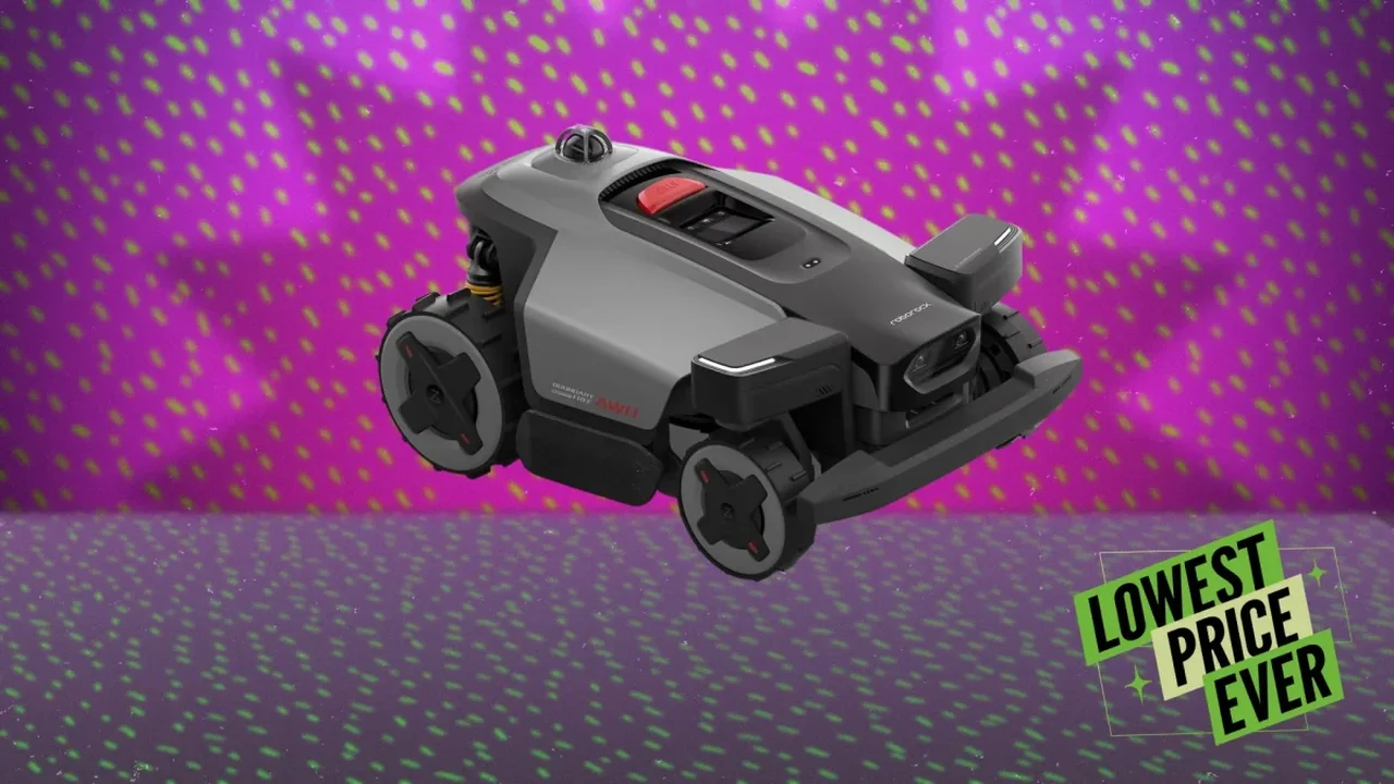 Roborock's LiDAR-Powered Robot Lawn Mower Launches With a Major Discount