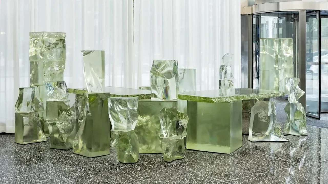 Frank Gehry's Glass Desk Sets New Auction Record at $243,200