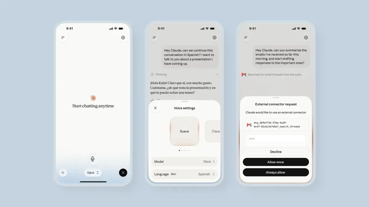 Anthropic Expands Claude Voice Mode With Smarter Model Selection