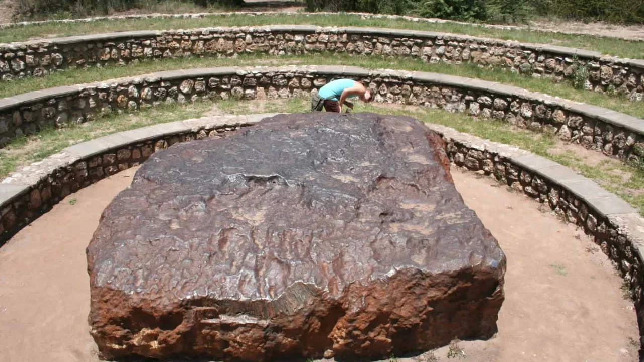 Earth's Largest Intact Meteorite Still Sits in Namibia -- and the Missing Crater Has an Explanation