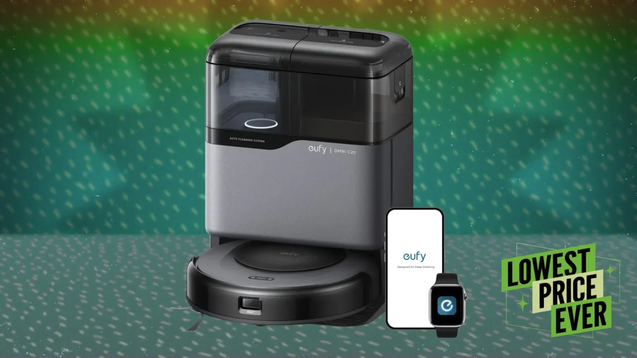 Eufy Omni C20 Robot Vacuum and Mop Drops to a Record Low