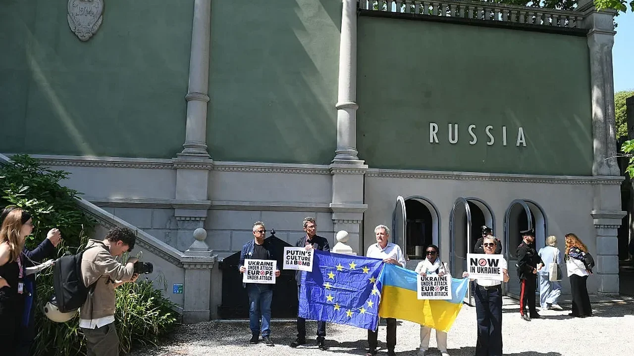 Venice Biennale President Defends Russia's Participation as EU Funding Pause Sparks Debate