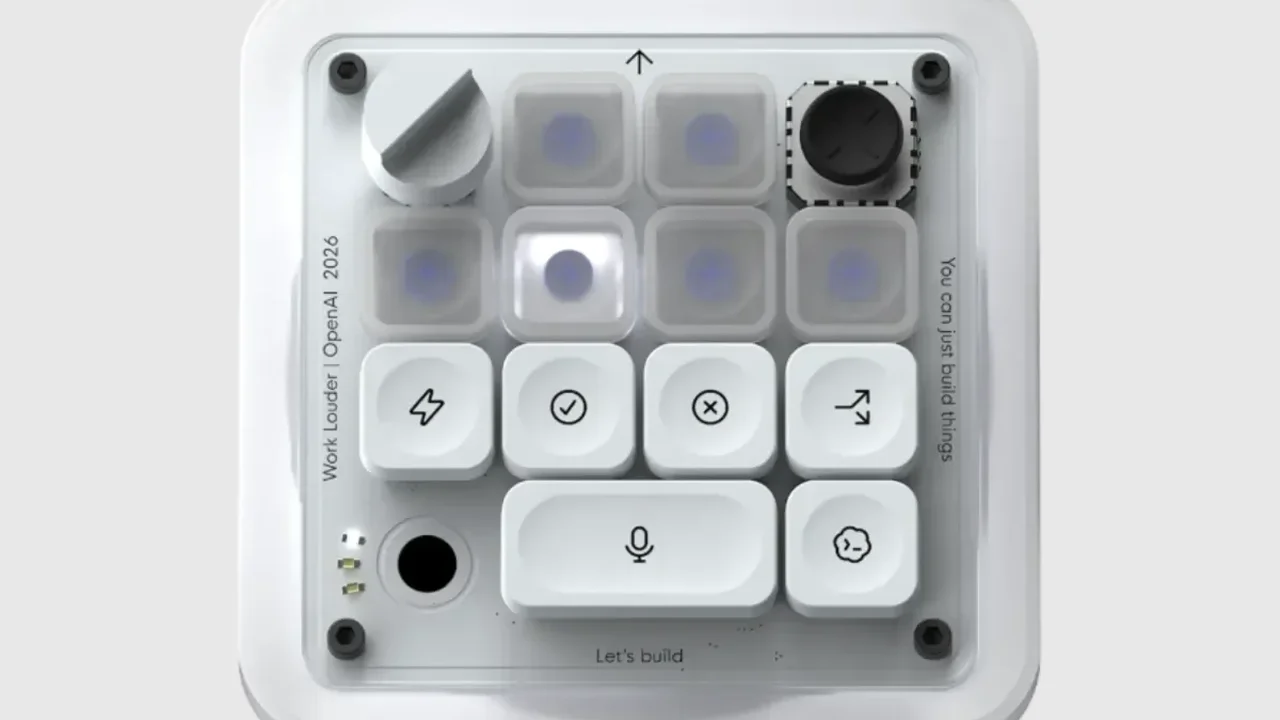 OpenAI's Micro keypad brings ChatGPT shortcuts to the desk