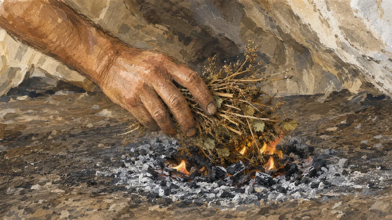 Quantum Diamond Microscope Reveals How Neanderthals Managed Fire
