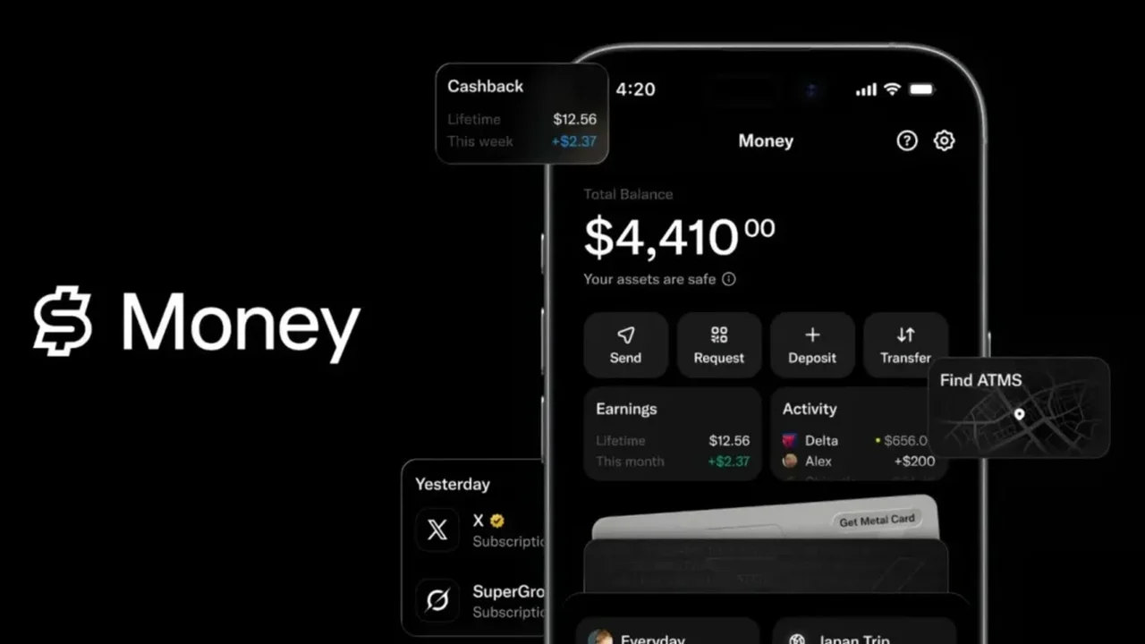 X Money Begins Rolling Out to U.S. Premium Users