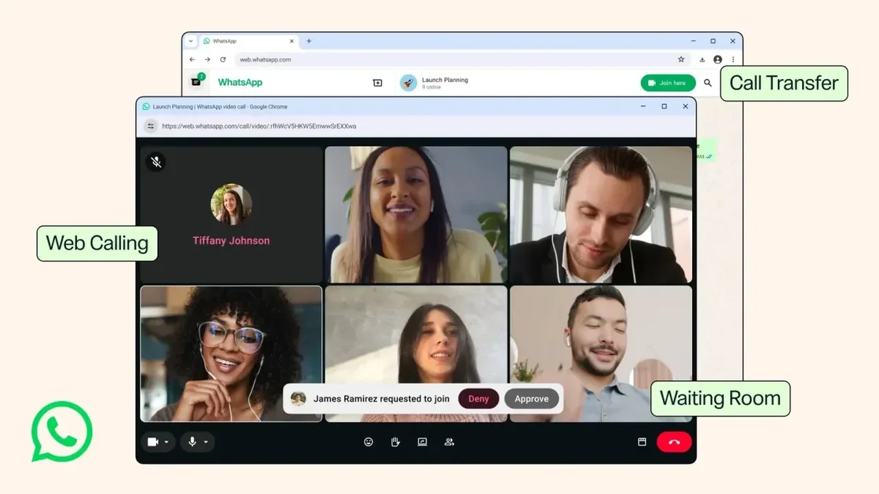 WhatsApp Brings Voice and Video Calls to the Web