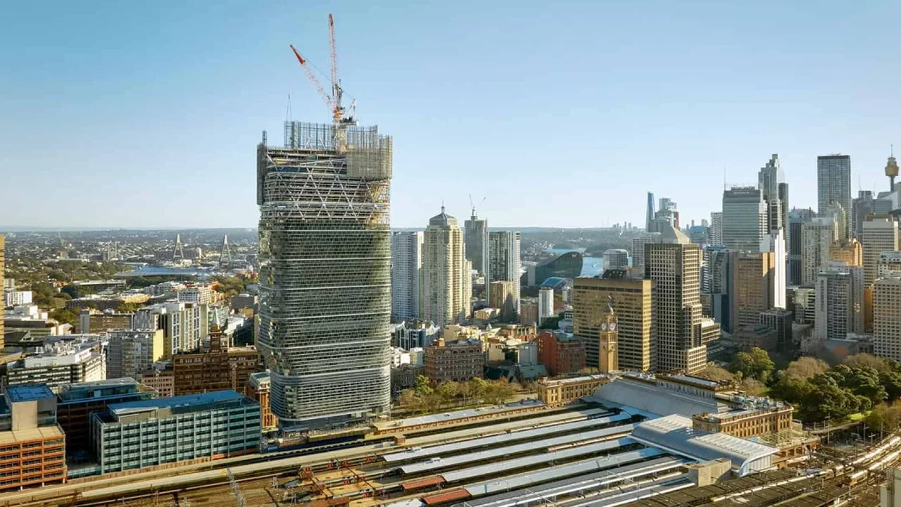 Sydney'de Yükselen Atlassian Central, Dünyanın En Yüksek Hibrit Ahşap Kulesi Oldu