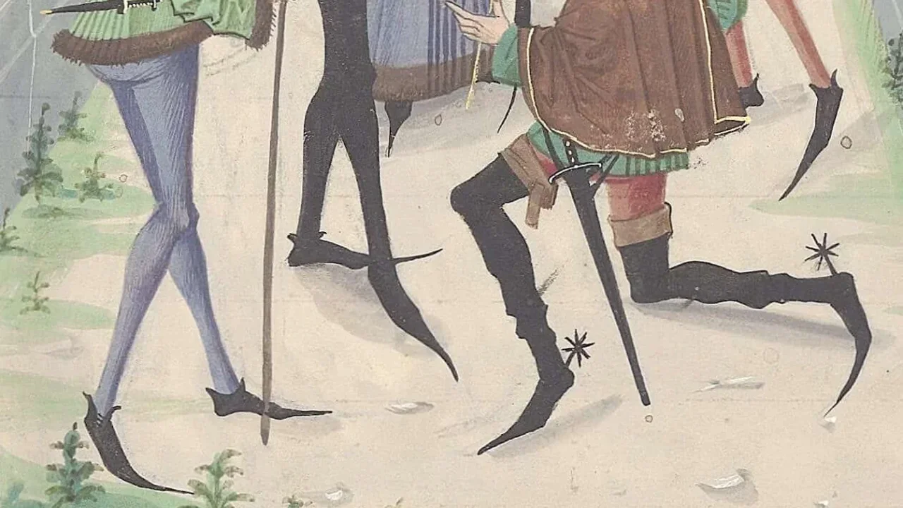 Why Medieval Europe Fell for the Pointed Shoe