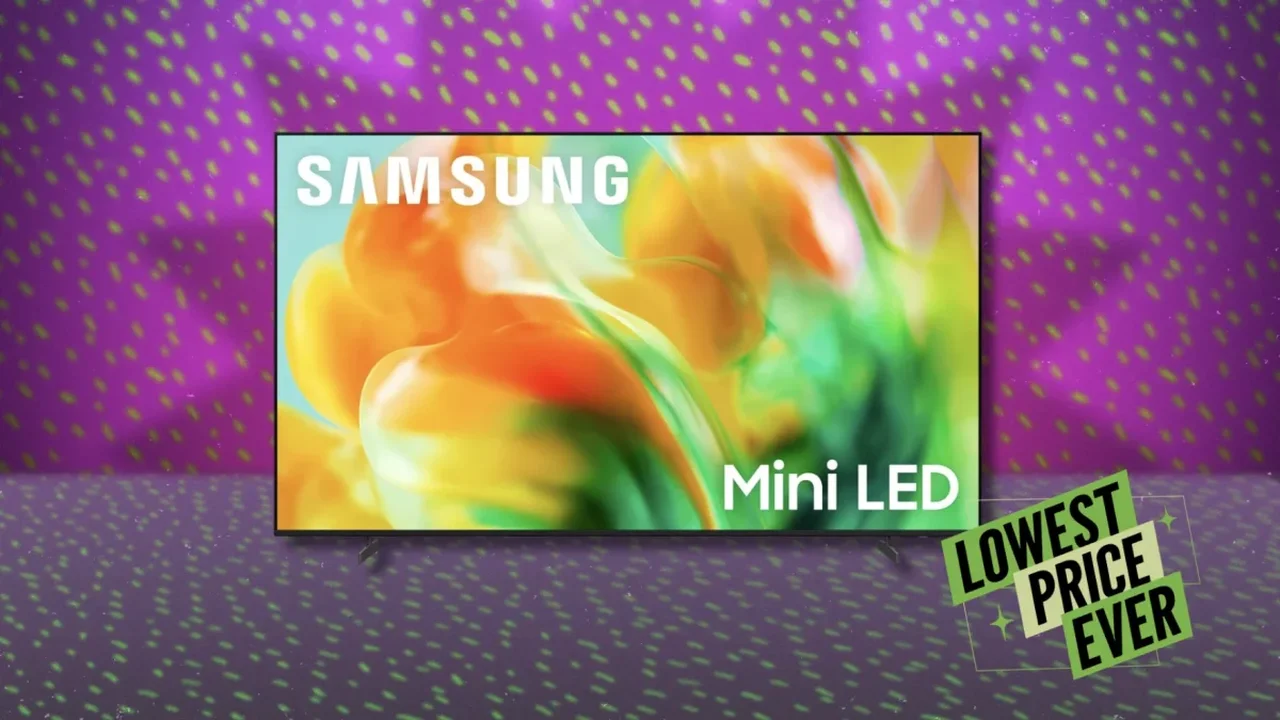 Samsung's 55-Inch Mini LED TV Drops to a Record-Low Price