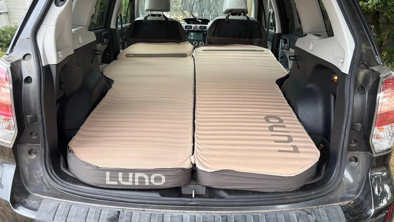 Luno's $500 Vehicle Sleep System Reimagines Car Camping Comfort
