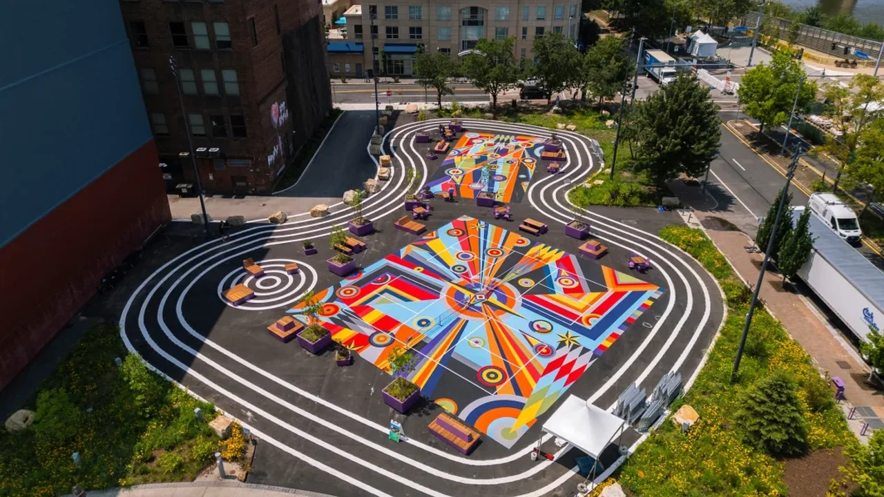 Sharmistha Ray Brings Public Art to Pickleball Courts in Pittsburgh