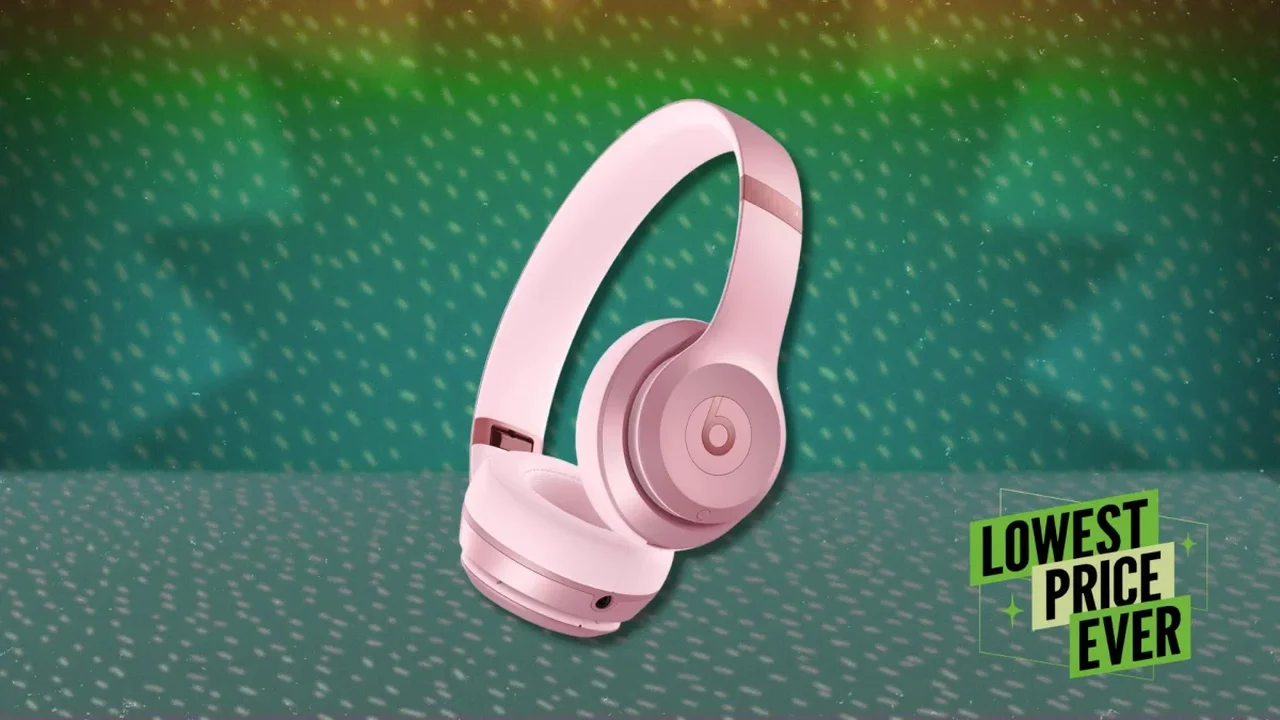 Beats Solo 4 in Metallic Pink Drops to a Record-Low Price on Amazon