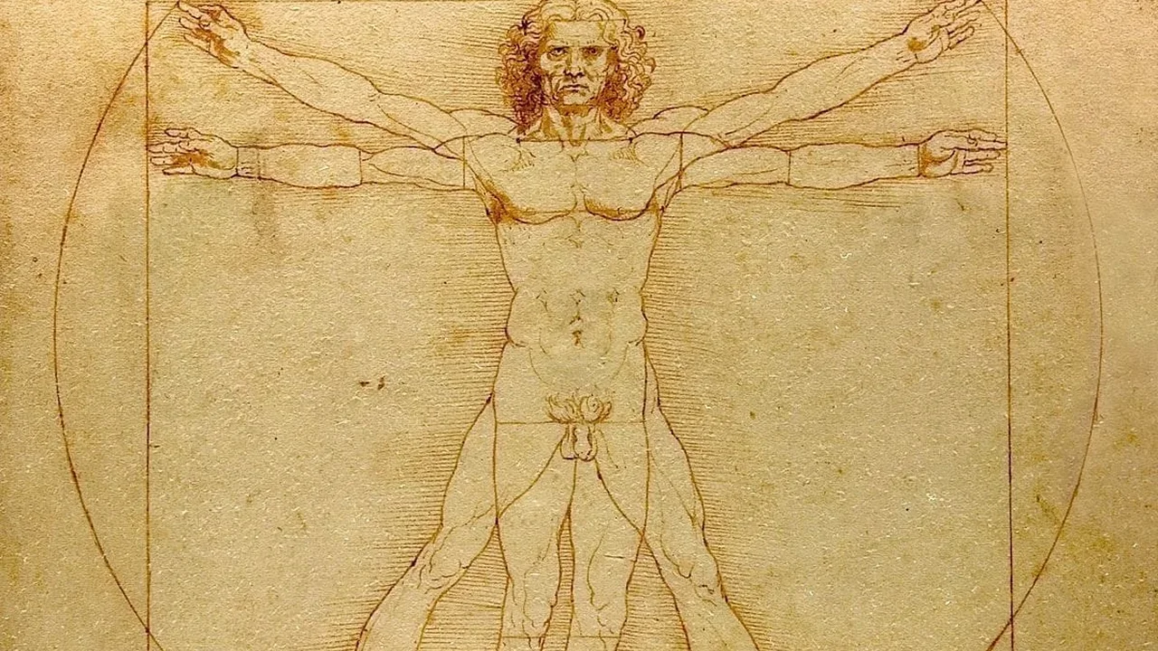 A New Geometric Reading of Leonardo's Vitruvian Man