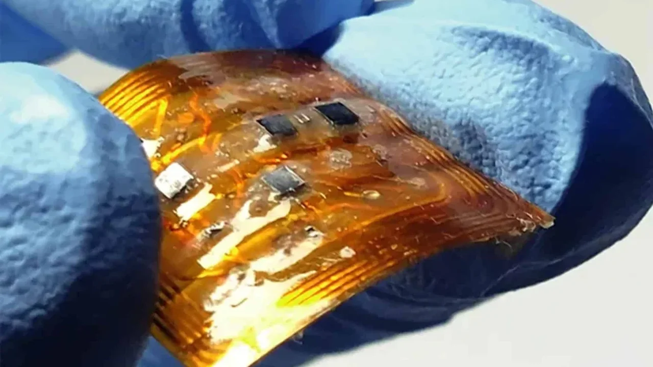 Skin-Inserted Origami Implant Unfolds to Track Health Signals