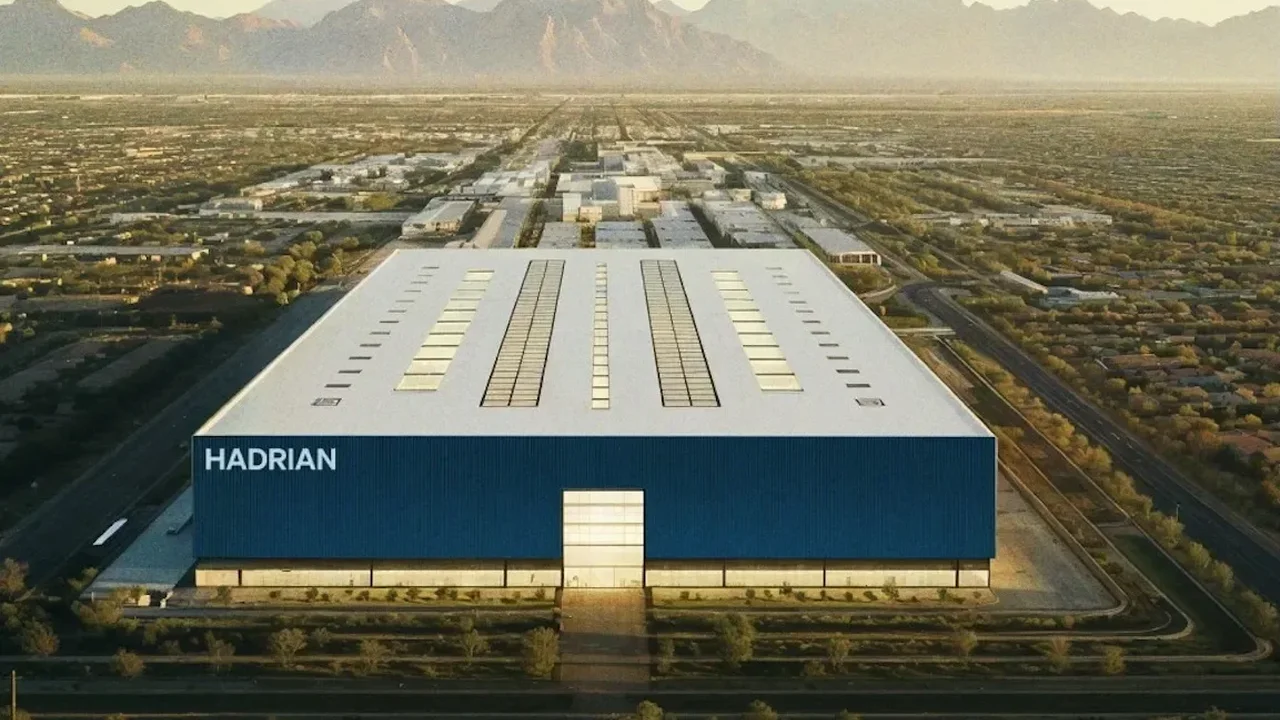 Hadrian Secures $1.37 Billion to Scale Automated Manufacturing