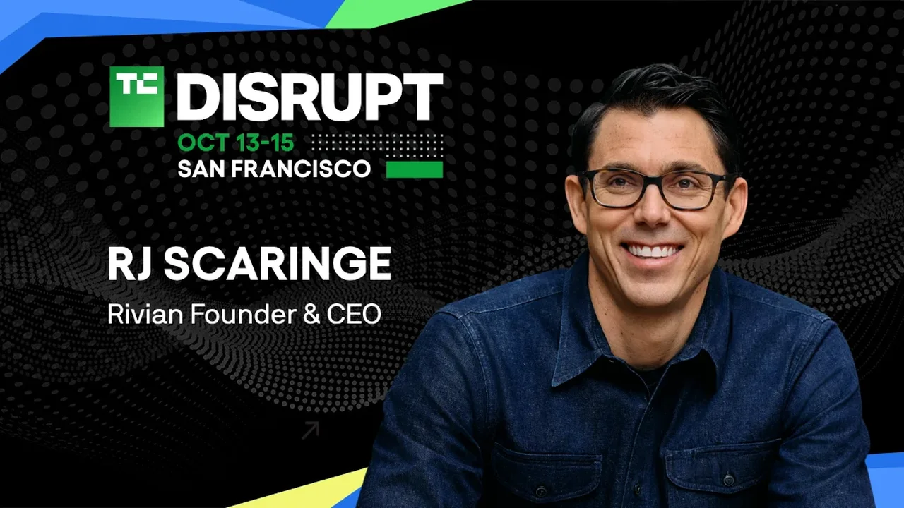 Rivian CEO RJ Scaringe to Outline the Future of EVs, Autonomy and Robotics at Disrupt 2026