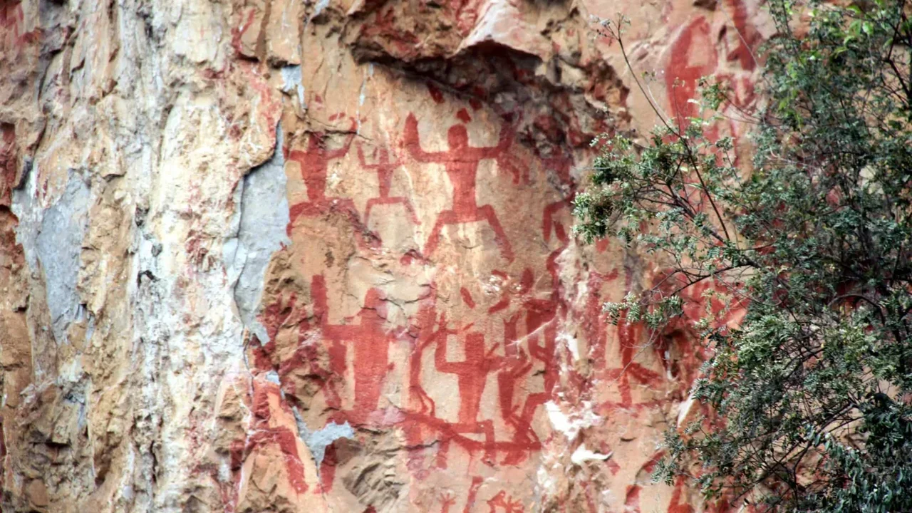 Ancient Chinese Cliff Art May Have Been Preserved by a Blood-Based Mixture