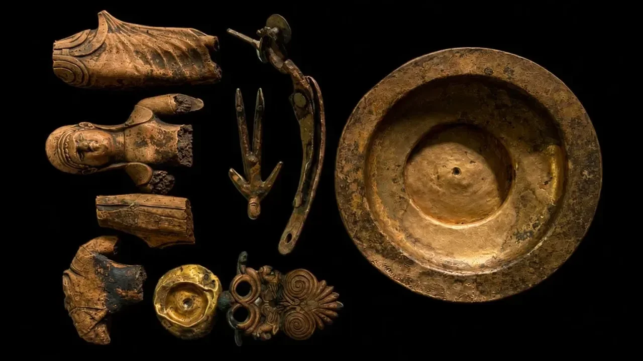Ancient Etruscan Bronze Finds Emerge from a Sacred Well in Italy