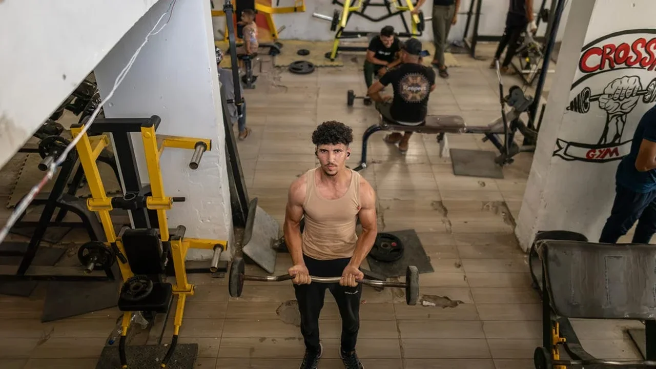 Gaza's Basement Gym Turns Training Into a Daily Ritual