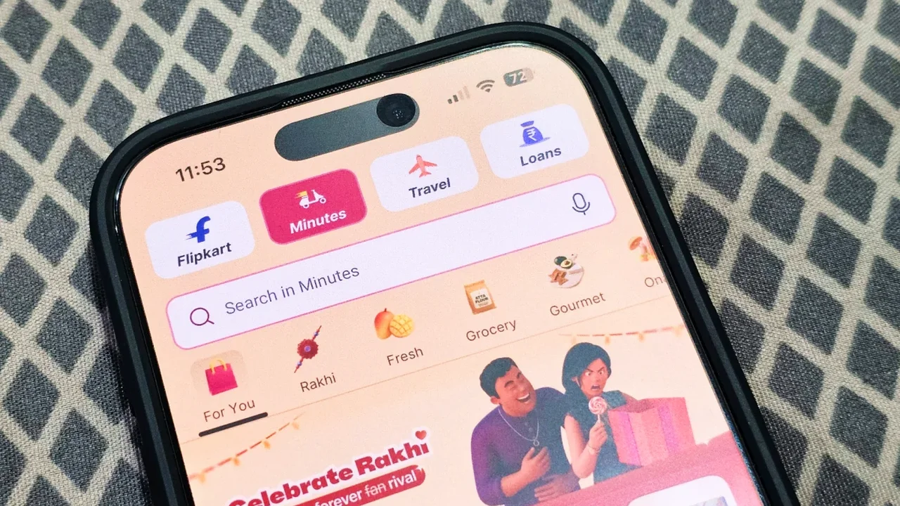 Flipkart Minutes hızla büyüyerek Hindistan'ın hızlı teslimat yarışında öne çıkıyor