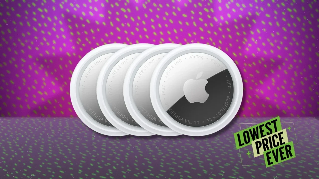 Apple's Second-Gen AirTag 4-Pack Drops to $79.99