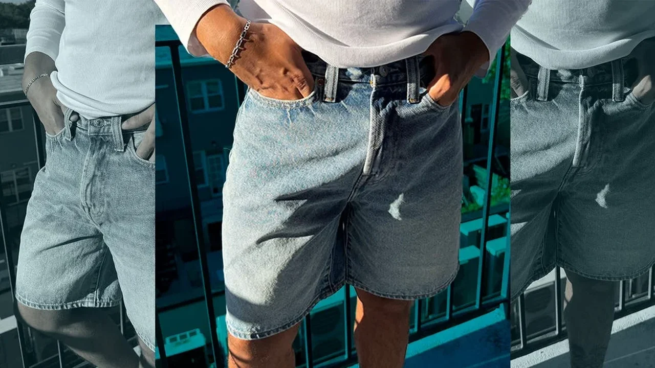 Abercrombie's Baggy Denim Short Emerges as a Summer Style Staple