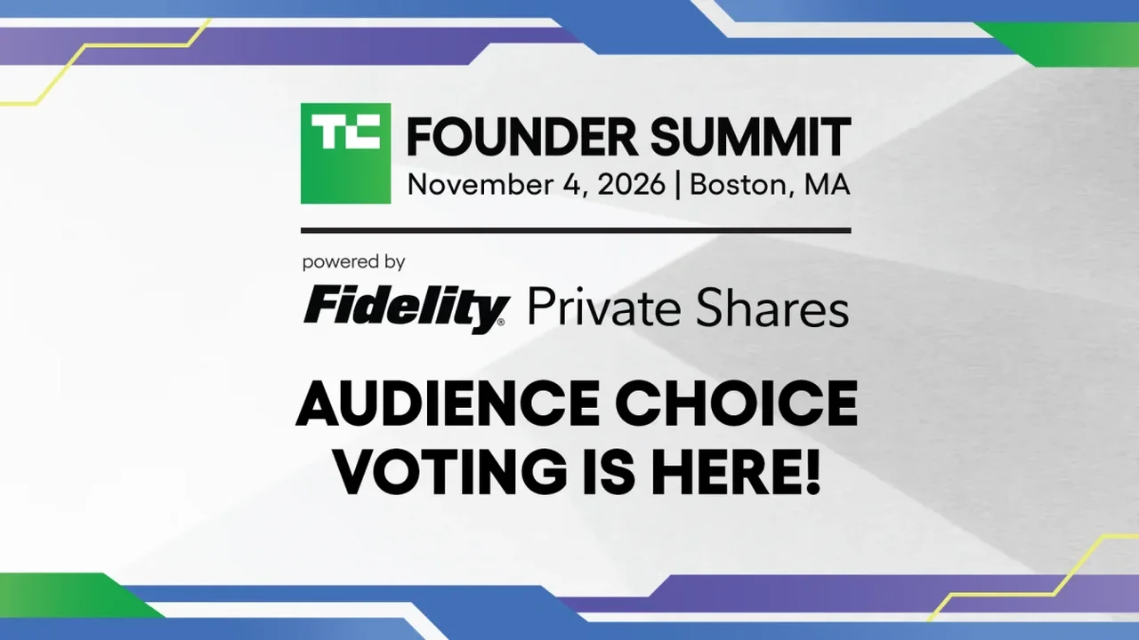 TechCrunch Founder Summit Audience Choice oylaması başladı