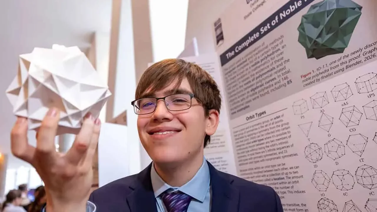 17-Year-Old Mathematician Maps 146 Noble Polyhedra in a Landmark Geometry Breakthrough