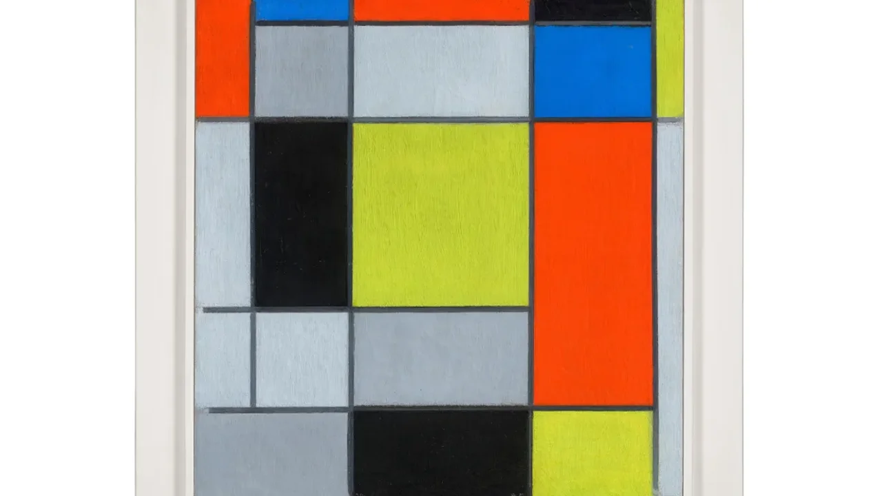 Mondrian's Rare 1920 Canvas to Lead Christie's London Evening Sale