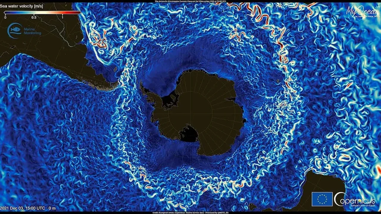 Antarctica's Giant Ocean Current Reveals How Winds Help Shape Earth's Climate