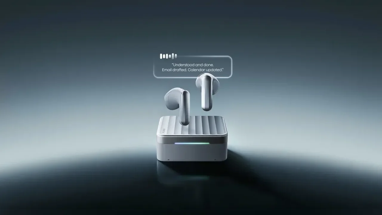 Plaud One blends AI note-taking with eSIM-powered earbuds