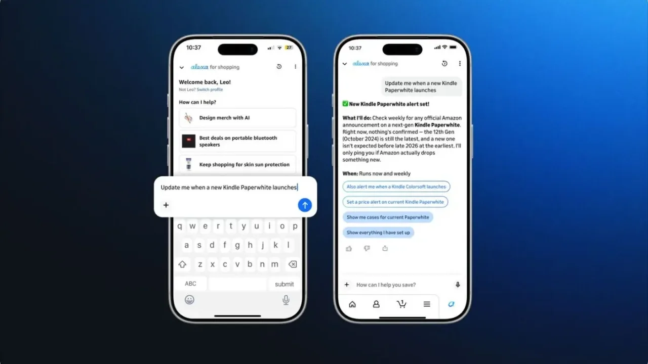 Amazon Alexa Adds Smart Alerts for New Shopping Opportunities