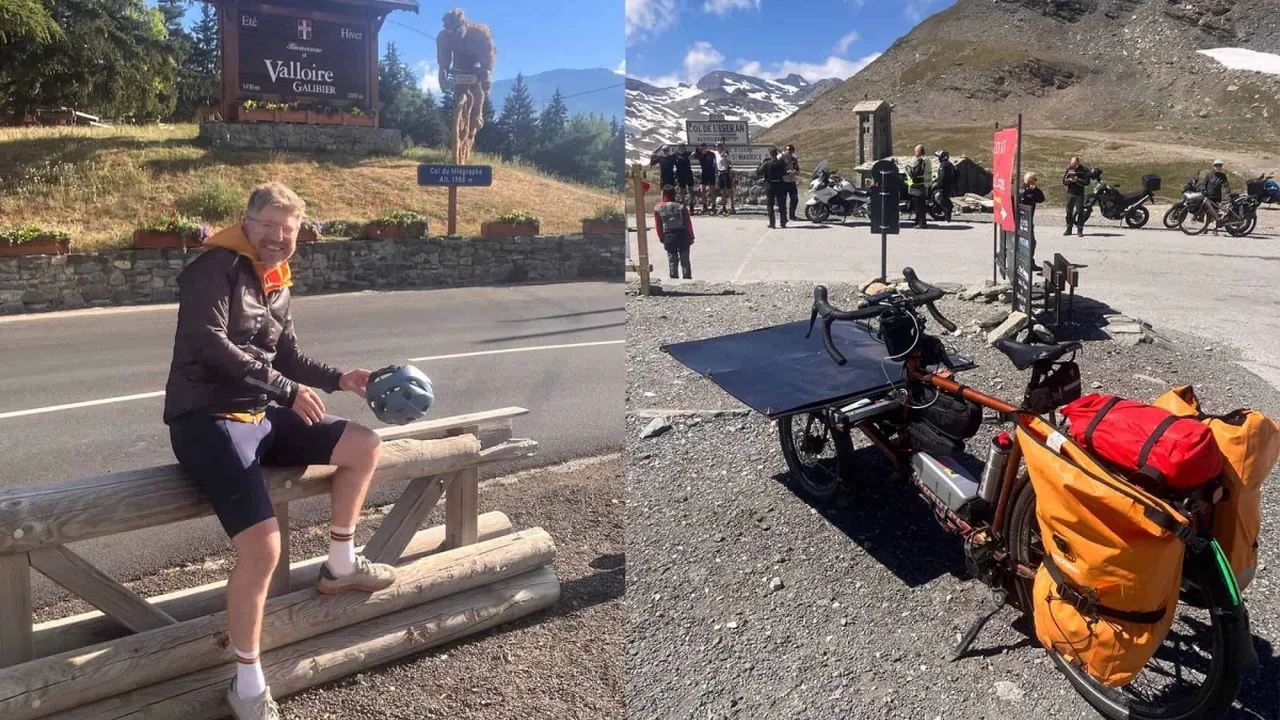 Solar E-Bike Completes 1,300-Kilometer Alpine Journey