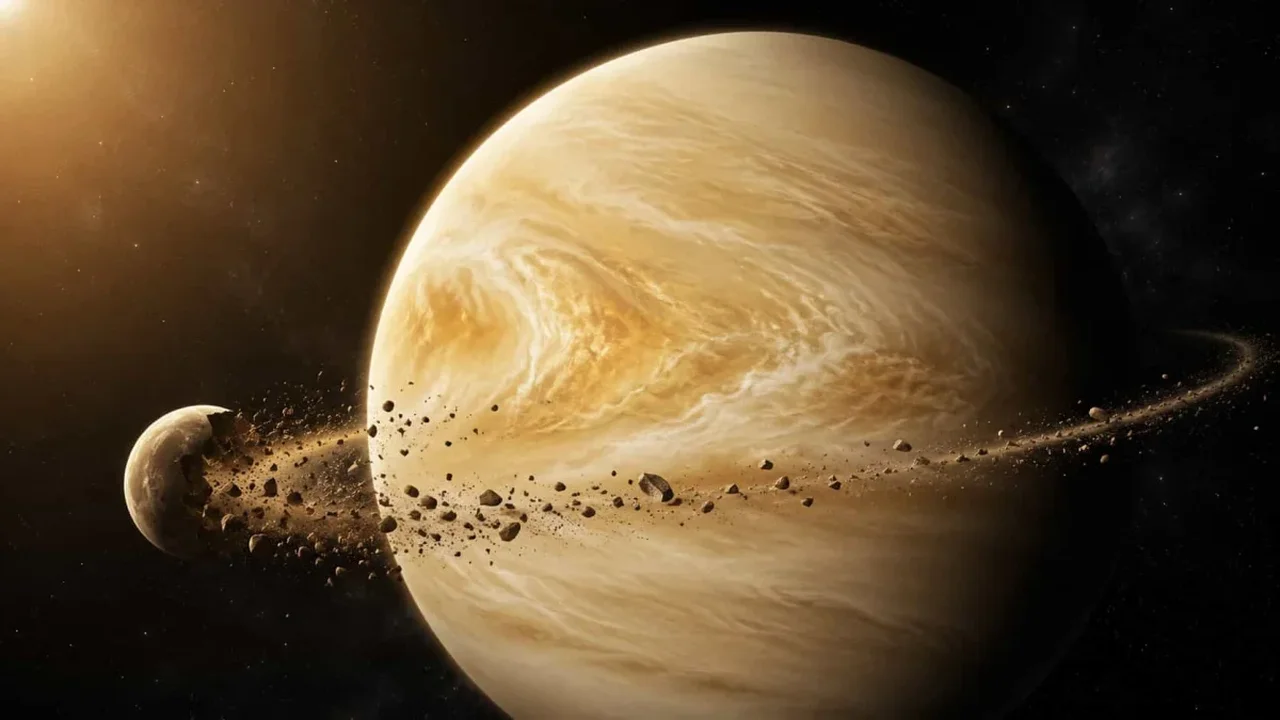 Venus May Once Have Had a Moon That Eventually Fell Back Into the Planet