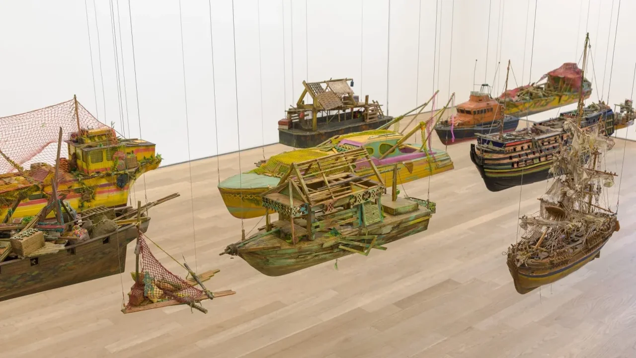 Hew Locke's 'The Wanderers' Maps Global Histories Through Sculpture