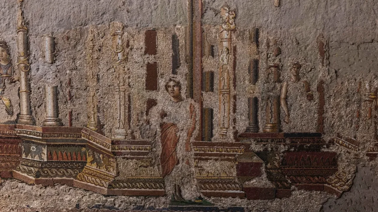 Rome Opens Monumental 'Great Mosaic' at the Baths of Trajan