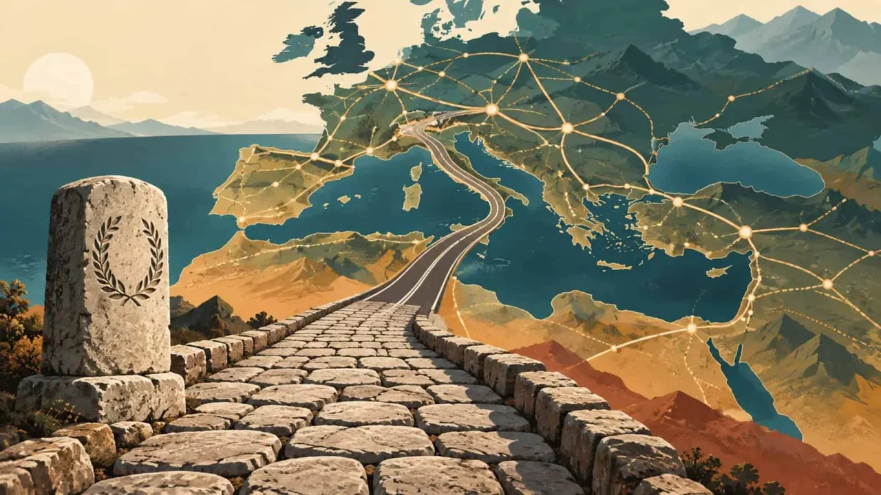 Roman Roads Recharted: Empire's Network Was Built Around Geography, Not Rome