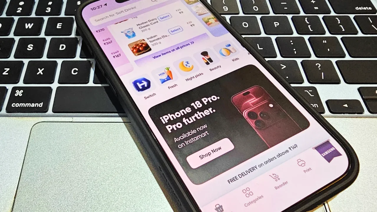 India's Quick-Commerce Apps Deliver New iPhone 18 Pro Models in Minutes