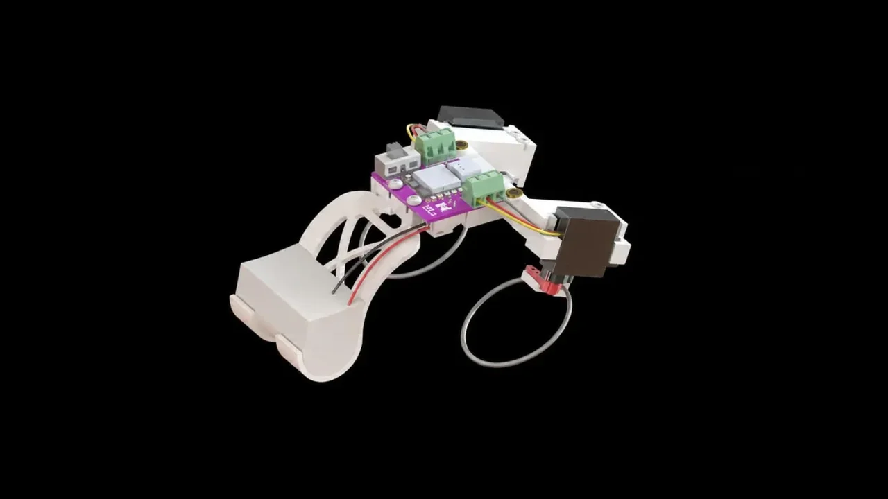 Elastic-Powered Mini Robot Hops, Flips and Swims Across Challenging Terrain