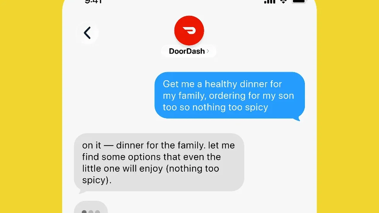 DoorDash, Mesajlaşma Üzerinden Yemek Siparişi İçin Yapay Zekâ Asistanını Tanıttı
