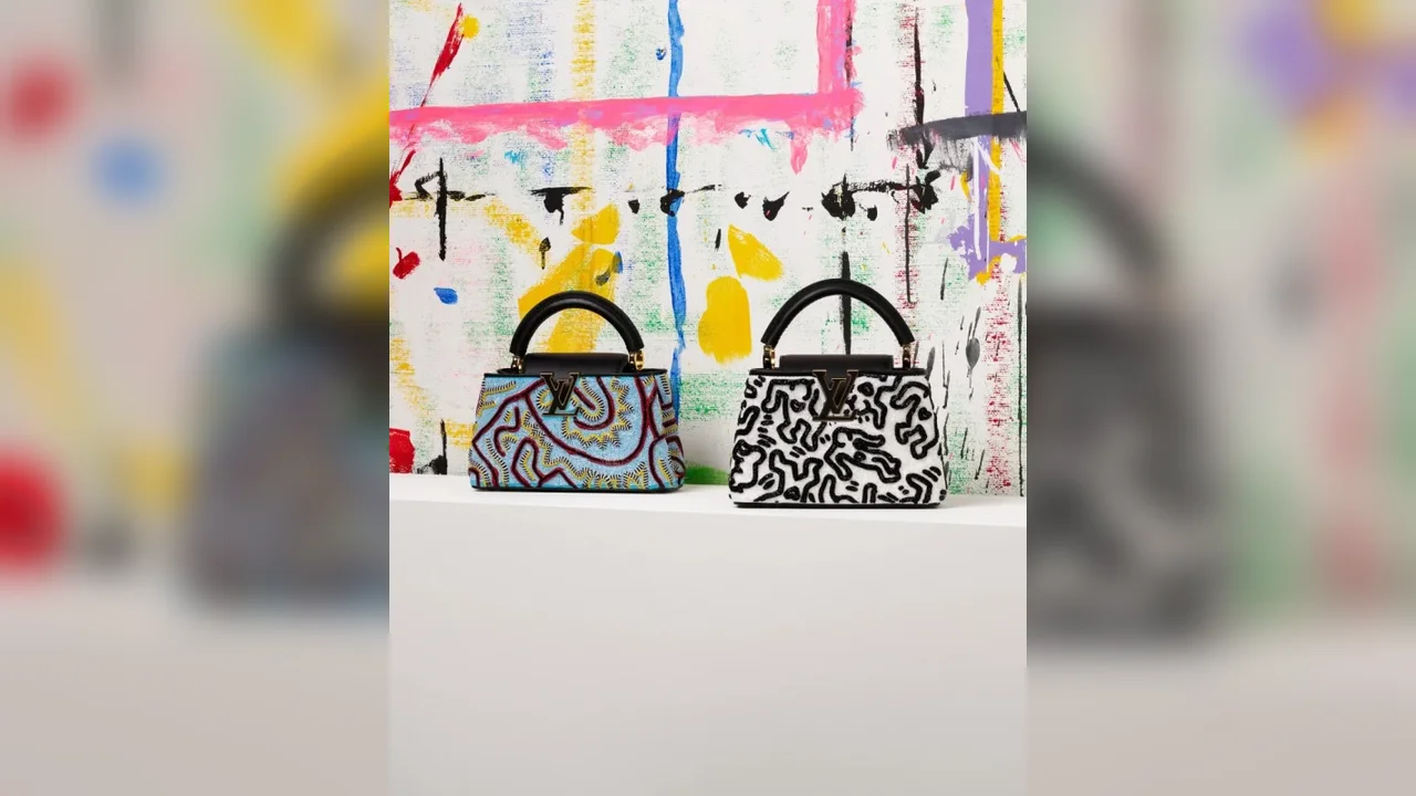 Louis Vuitton'dan Keith Haring'in Enerjisini Taşıyan Yeni Artycapucines Koleksiyonu