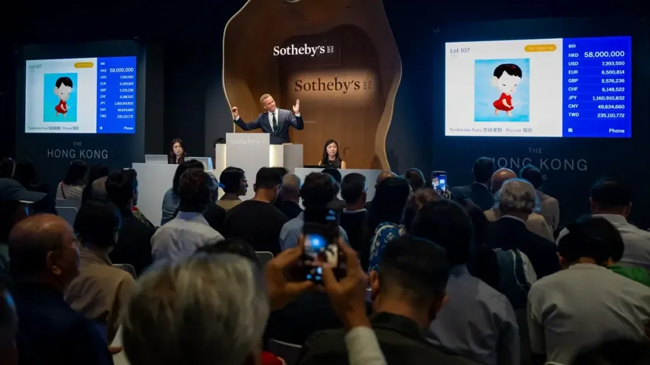 Hong Kong Art Auctions Reach $184.6 Million as Selective Collecting Shapes the Season