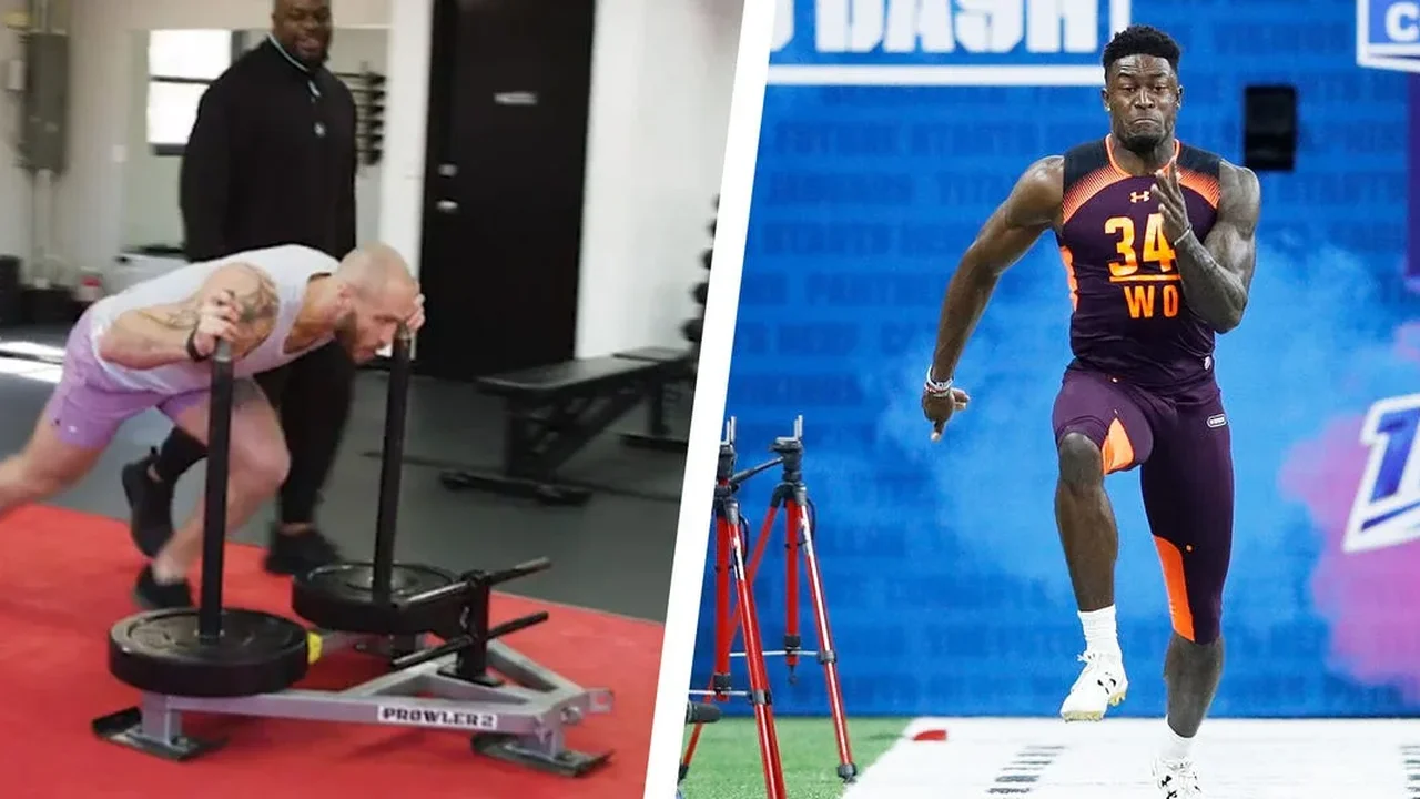 A Five-Minute NFL Combine Workout Built for Explosive Performance