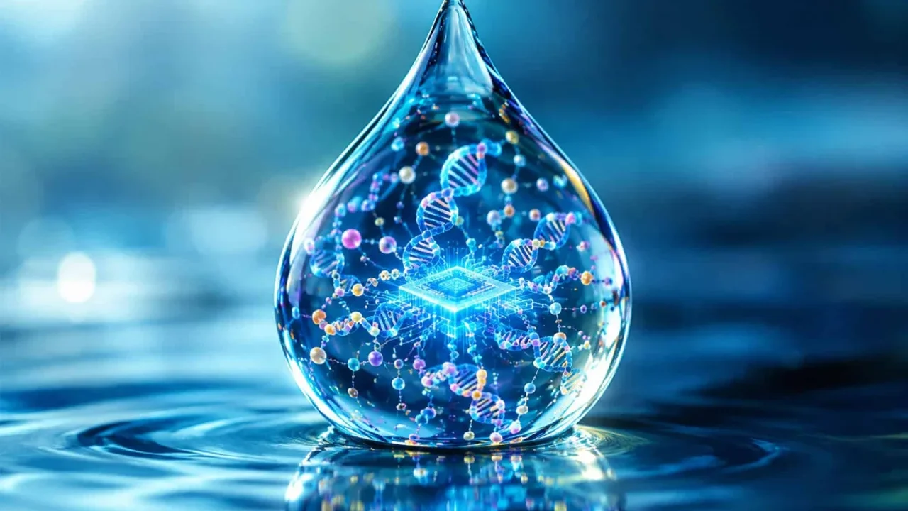 DNA-Powered Computer Performs Calculations Inside a Water Droplet