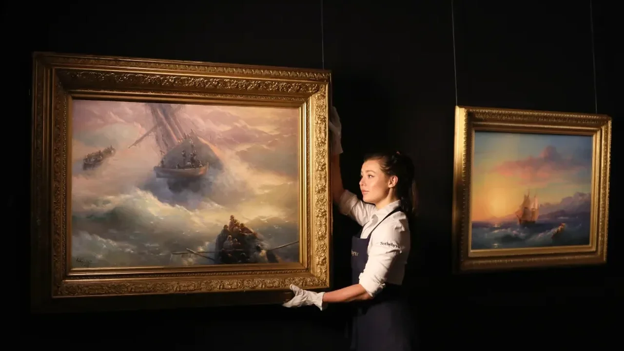 Aivazovsky's 'The Ninth Wave' Returns After Major Restoration in Saint Petersburg