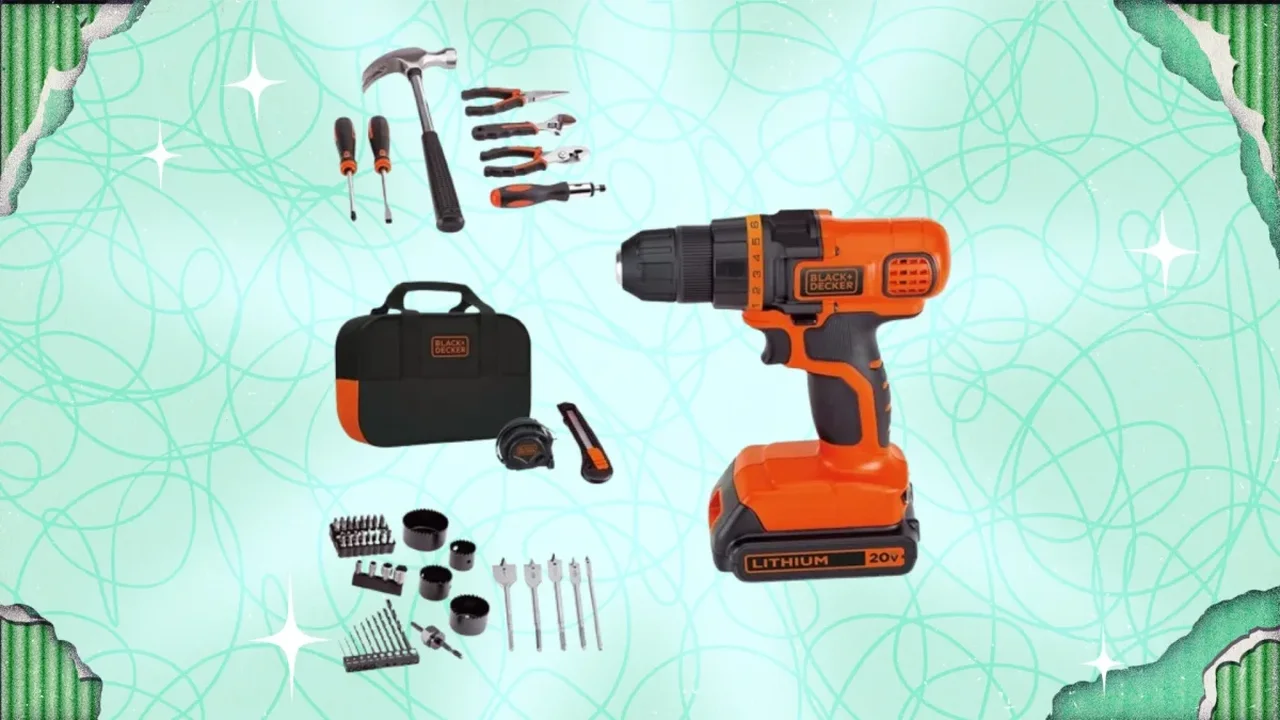 Black+Decker's 68-Piece Kit Brings Everyday DIY Essentials Together