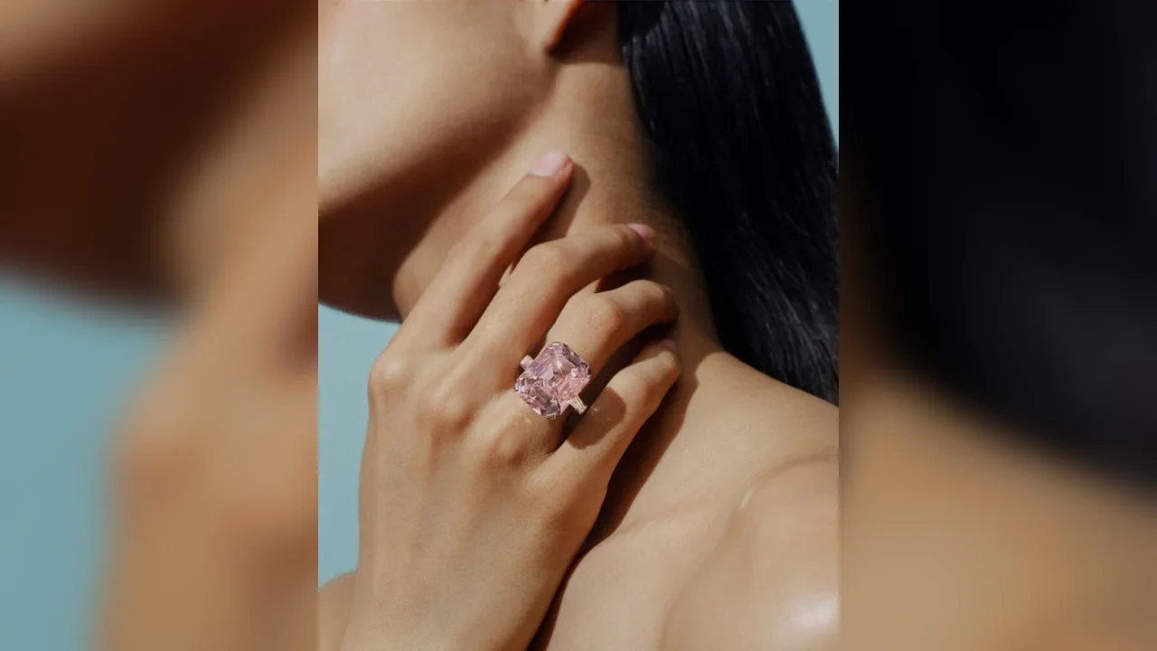 Bulgari'nin 24 Karatlık Pembe Elmas Yüzüğü Christie's Cenevre Müzayedesine Çıkıyor