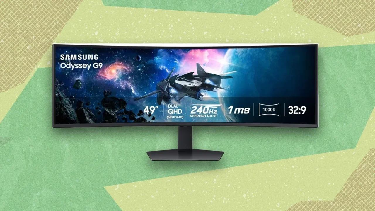 Samsung Odyssey G9 Ultrawide Gaming Monitor Drops by $502