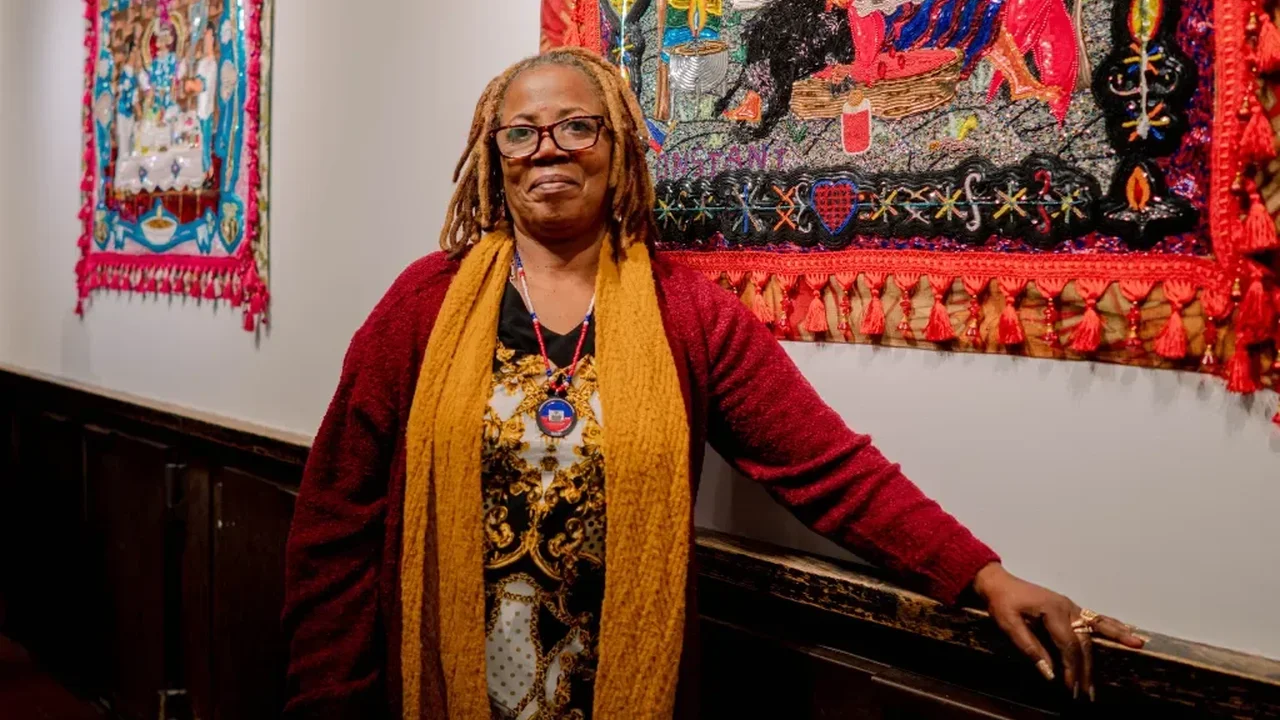 Myrlande Constant's Monumental Textile Art Takes Center Stage at Frieze London