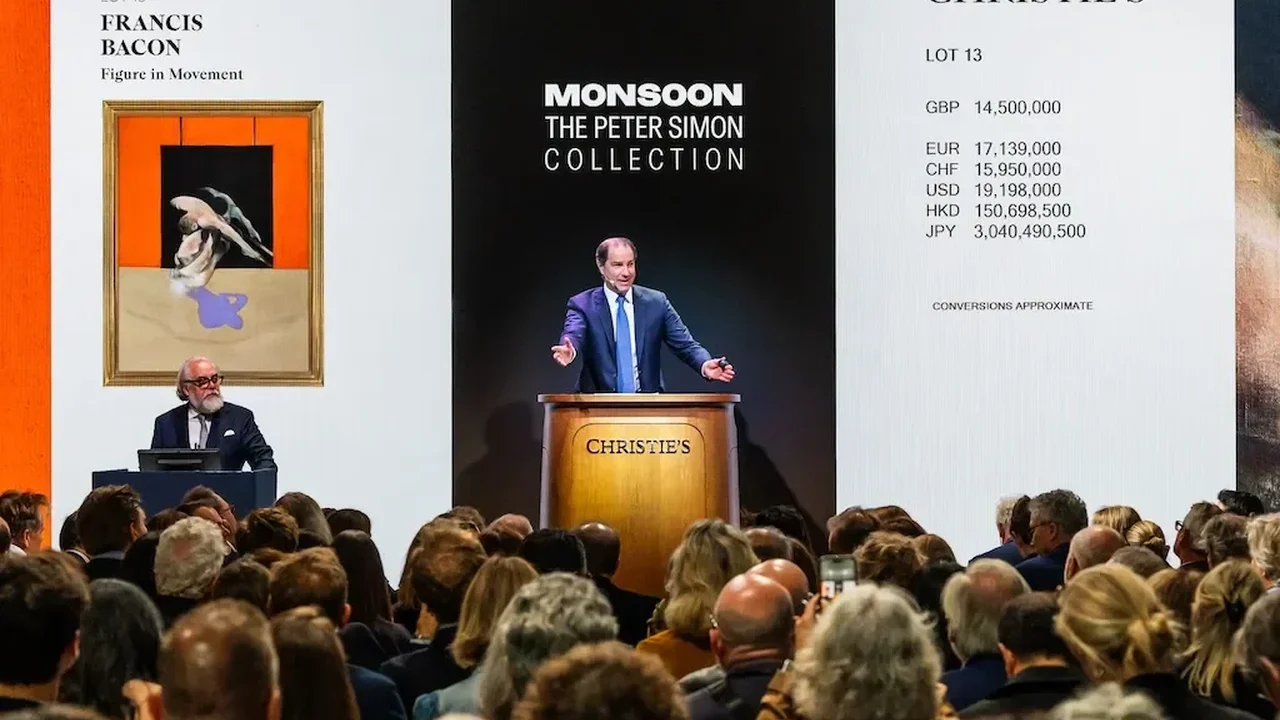 Christie's London Auctions Reach $289 Million as Artists Set New Records